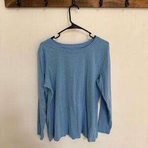 Noble Outfitters Blue Long Sleeve Top